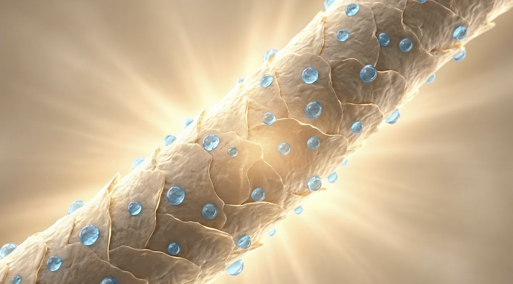 天然羊毛の調湿機能イメージ
