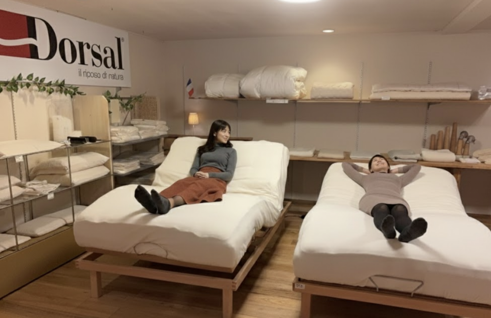 エックスポイントR4ベッドのリクライニング